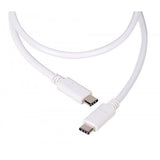 Vivanco Kaapeli Latauskaapeli USB-C/USB-C 2.0 0.5m Valkoinen