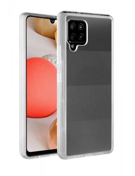Vivanco Samsung Galaxy A42 5G Suojakuori Safe & Steady Läpinäkyvä