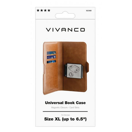 Vivanco Universal Book Case XL, ruskea