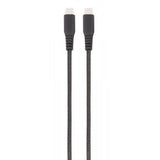 Vivanco Kaapeli Longlife Punottu USB-C/USB-C 1.5m Musta