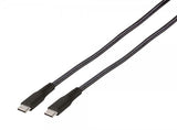 Vivanco Kaapeli Longlife Punottu USB-C/USB-C 1.5m Musta