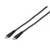 Vivanco Kaapeli Longlife Punottu USB-C/USB-C 1.5m Musta