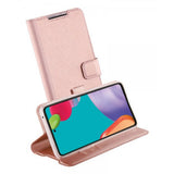 Vivanco Samsung Galaxy S23 FE Classic Wallet -kotelo, ruusukulta