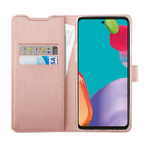 Vivanco Samsung Galaxy S23 FE Classic Wallet -kotelo, ruusukulta