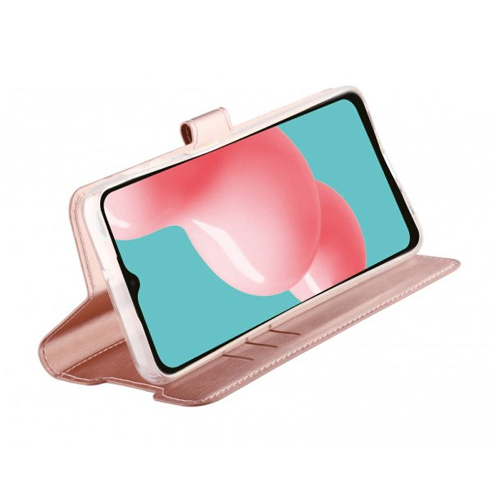 Vivanco Samsung Galaxy A34 5G Fodral Classic Wallet ruusukulta
