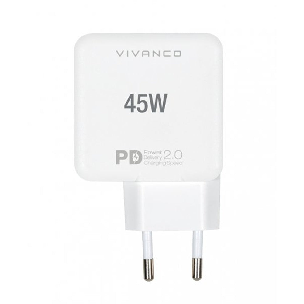 Vivanco Laturi Super Fast PD Dual Charger 45W