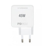Vivanco Laturi Super Fast PD Dual Charger 45W