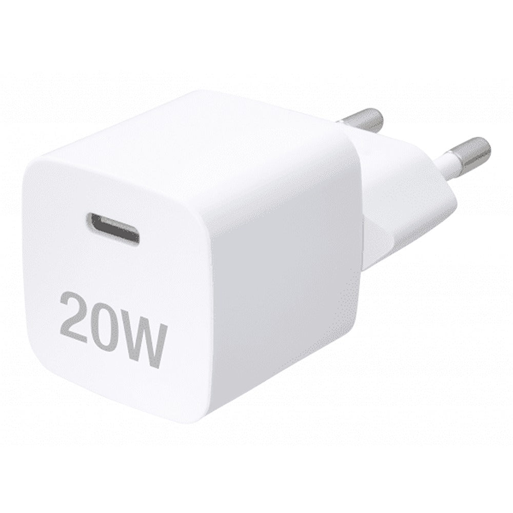 Vivanco Laturi 20W Supernopea NANO PD -laturi Valkoinen