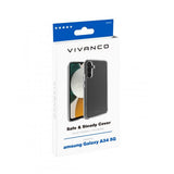 Vivanco Samsung Galaxy A34 5G Kuori Safe & Steady Läpinäkyvä