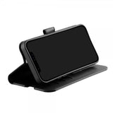 Vivanco iPhone 15 Pro Classic Wallet -kotelo, musta