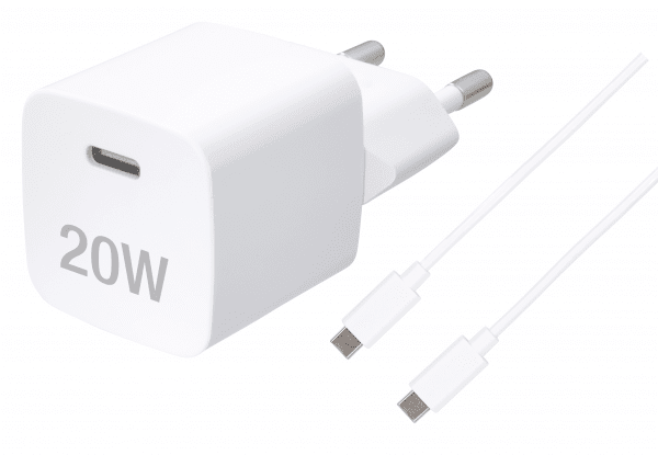 Vivanco Laturi Super Fast PD Charger Set 20W