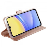 Vivanco Samsung Galaxy A55 -suojakotelo, Classic Wallet, ruusukulta