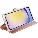 Vivanco Samsung Galaxy A35 -suojakotelo, Classic Wallet, ruusukulta