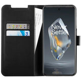 Vivanco OnePlus 12R Suojakotelo Classic Wallet Musta