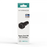 Vivanco Autolaturi Super Fast PD 60W USB-A/USB-C Musta