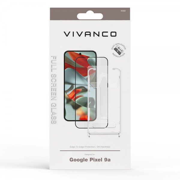 Vivanco Google Pixel 9a -kokonäyttösuoja