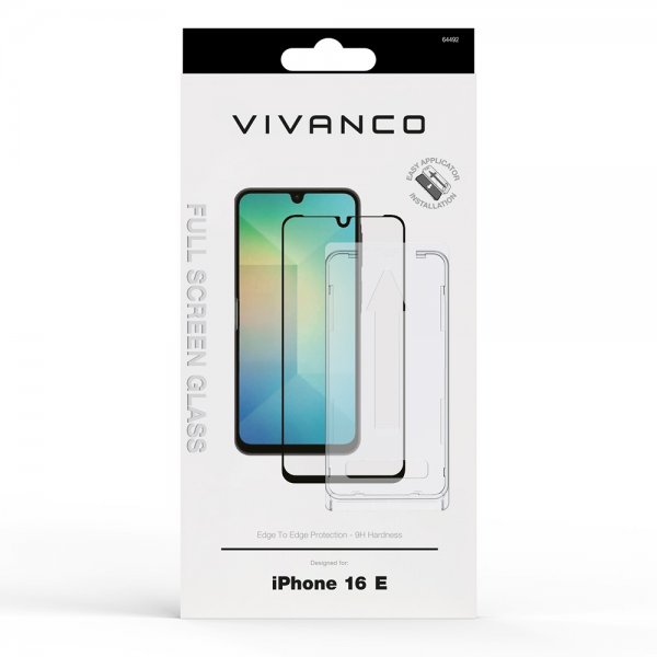 Vivanco iPhone 16/17 Koko näytön suoja