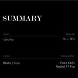 Dux Ducis Xiaomi Redmi A7 Pro Kotelo Skin Pro Series Musta