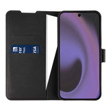 X2O Realme C100 Kotelo Classic Wallet Musta