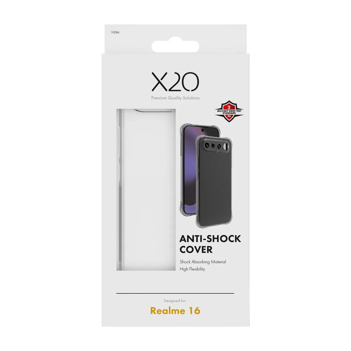 X2O Realme 16 Kuori Anti-Shock Kirkas