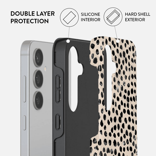 Burga Samsung Galaxy S24 FE Suojakuori Tough Almond Latte