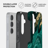 Burga Samsung Galaxy S24 FE Suojakuori Tough Emerald Pool