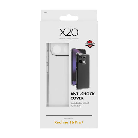 X2O Realme 16 Pro Plus Kuori Anti-Shock Kirkas