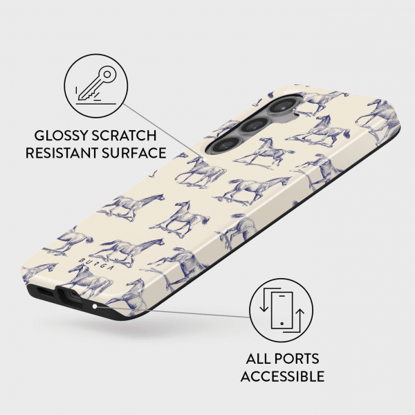Burga Samsung Galaxy S24 Suojakuori Tough Derby Race