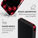 Burga Samsung Galaxy S24 FE Suojakuori Tough Cherrybomb