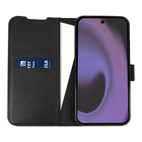 X2O Realme GT 8 Pro Kotelo Classic Wallet Musta