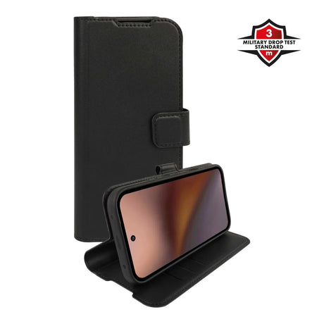 X2O Honor 600 Smart Kotelo Classic Wallet Musta