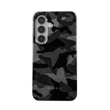 Burga Samsung Galaxy S24 FE kuori Tough Night Black Camo