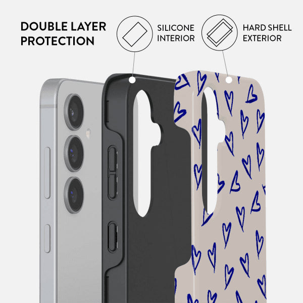 Burga Samsung Galaxy S24 Suojakuori Tough Love Me Right