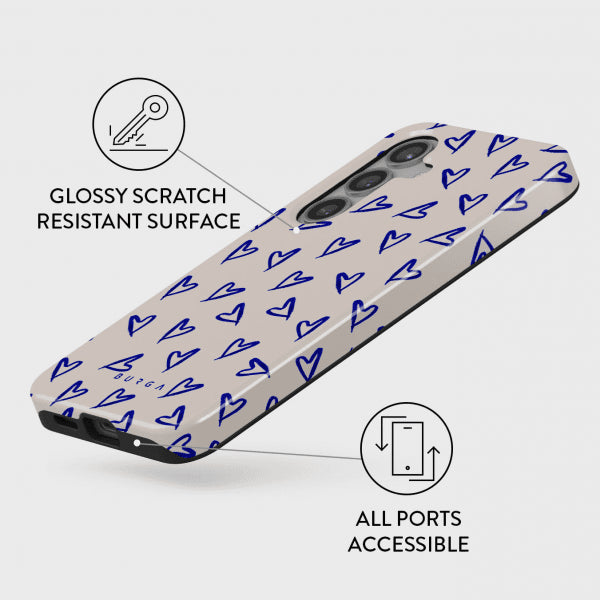 Burga Samsung Galaxy S24 FE -suojakuori Tough Love Me Right