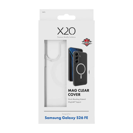 X2O Samsung Galaxy S26 FE Kuori Mag Clear Kirkas