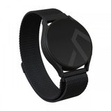 Burga Samsung Galaxy Watch 20mm Ranneke Metal Mesh Musta