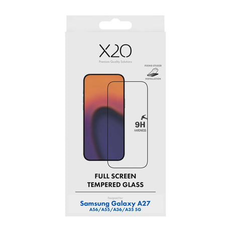 X2O Samsung Galaxy A27/A56/A55/A36/A35 Näytönsuoja Full Screen