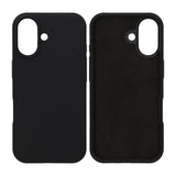 iPhone 17 kuori Nestemäinen silikoni Musta