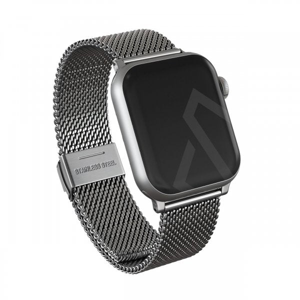 Burga Apple Watch 38/40/41/42mm ranneke, Mesh Elegance, hopea