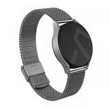 Burga Samsung Galaxy Watch 20mm Mesh Elegance Silver -ranneke