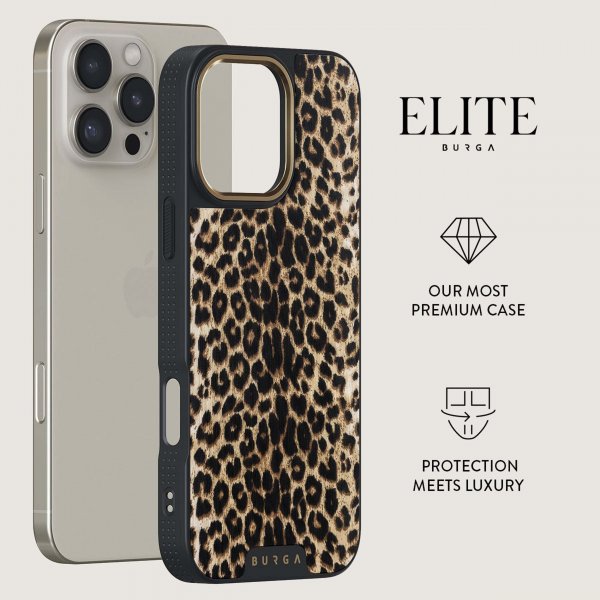 Burga iPhone 16 Pro Kuori Elite Dark MagSafe Player