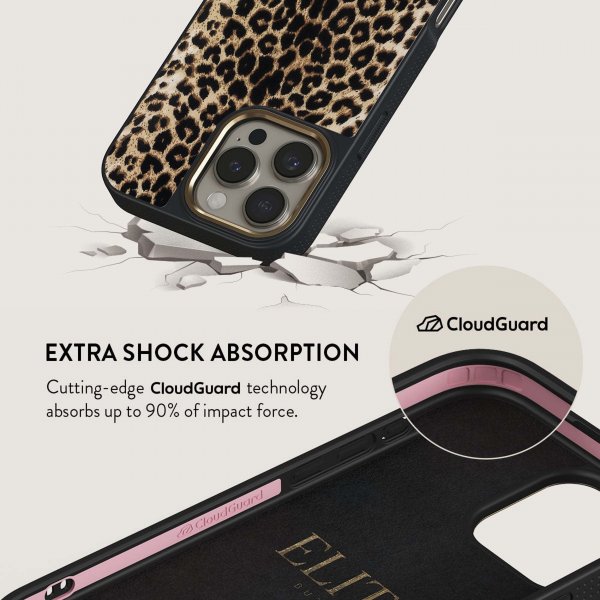 Burga iPhone 16 Plus Elite Dark MagSafe Player -kuori