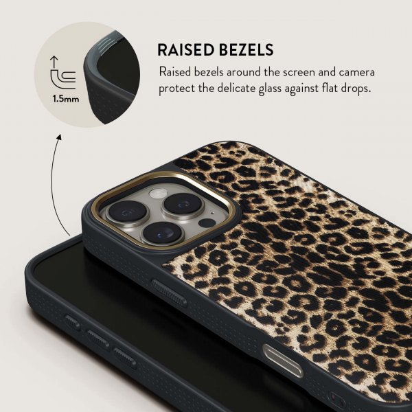 Burga iPhone 15 Elite Dark MagSafe Player -kuori
