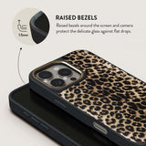 Burga iPhone 15 Pro -suojakuori Elite Dark MagSafe Player