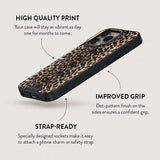 Burga iPhone 15 Elite Dark MagSafe Player -kuori