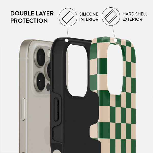Burga iPhone 15 -suojakuori Tough MagSafe Ivy League