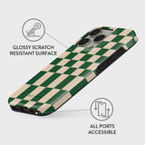 Burga iPhone 16 Pro Max Kuori Tough MagSafe Ivy League