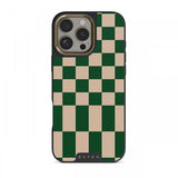 Burga iPhone 14 -suojakuori Elite Dark MagSafe Ivy League