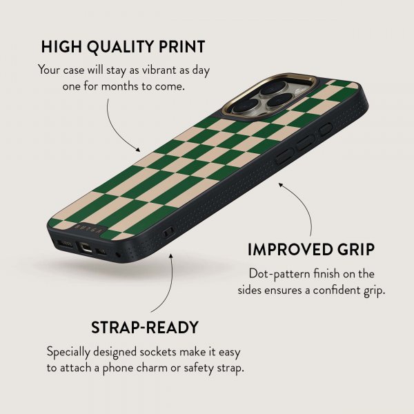 Burga iPhone 16 Pro Max Elite Dark MagSafe Ivy League -kuori