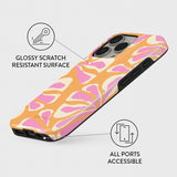 Burga iPhone 16 Suojakuori Tough MagSafe Aloha